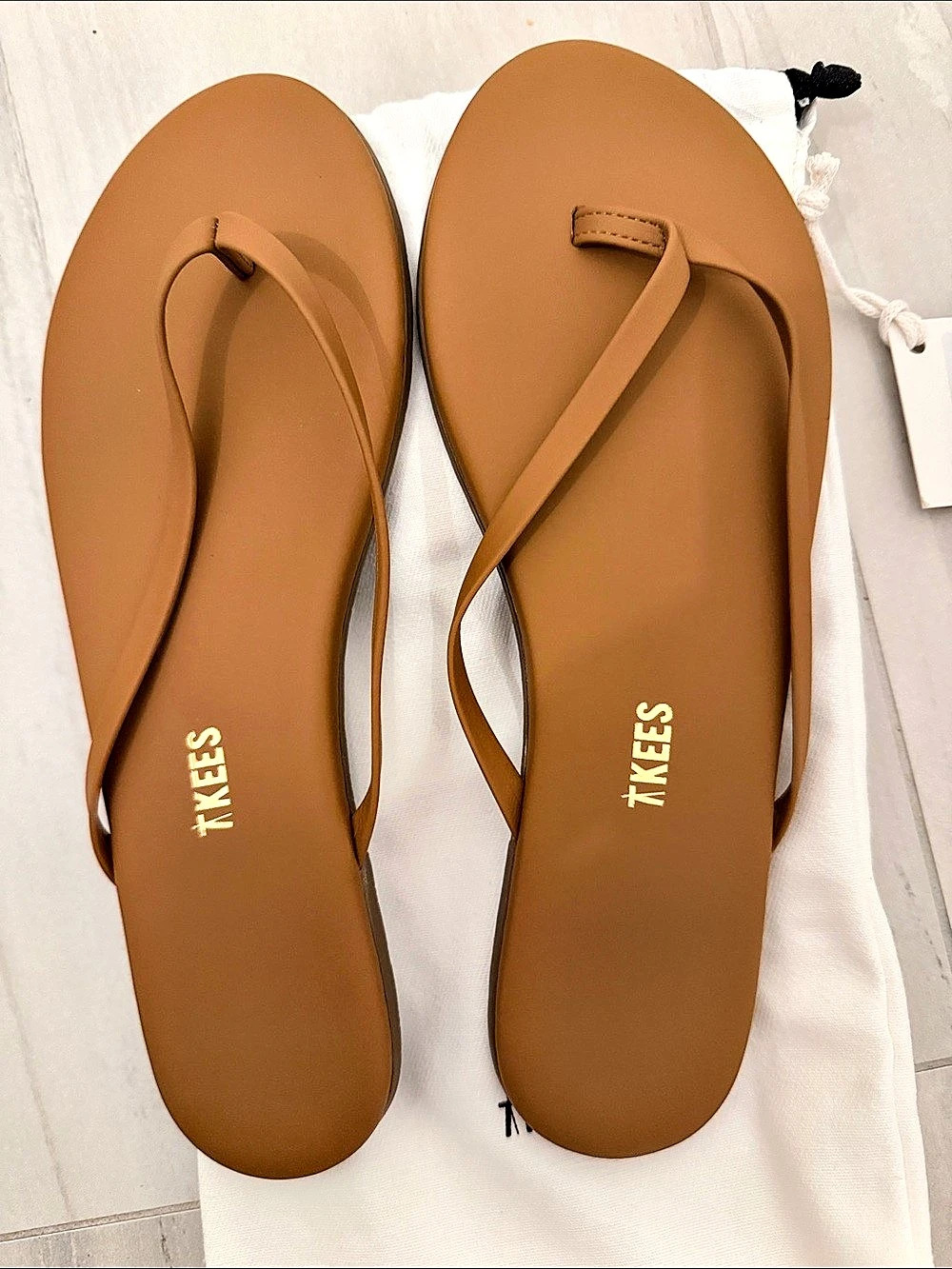 TKEES Foundations Matte Flip Flop Au Naturale